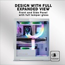 Armaggeddon Aquaron Pro ATX Gaming Case White