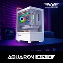 Armaggeddon Gaming Case M-ATX AQUARON Duplex White