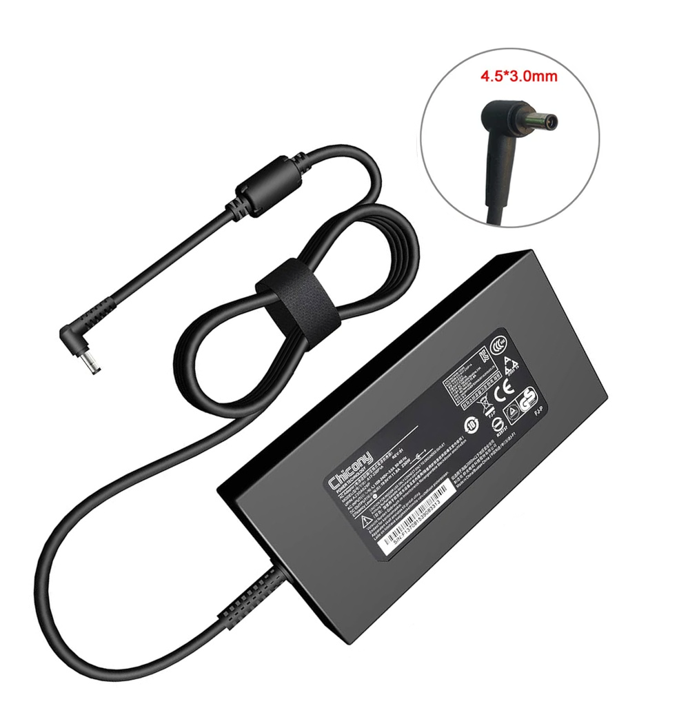 Original Chicony Charger for MSI GS75 A17-230P1A - 230W - 4.5x3.0mm
