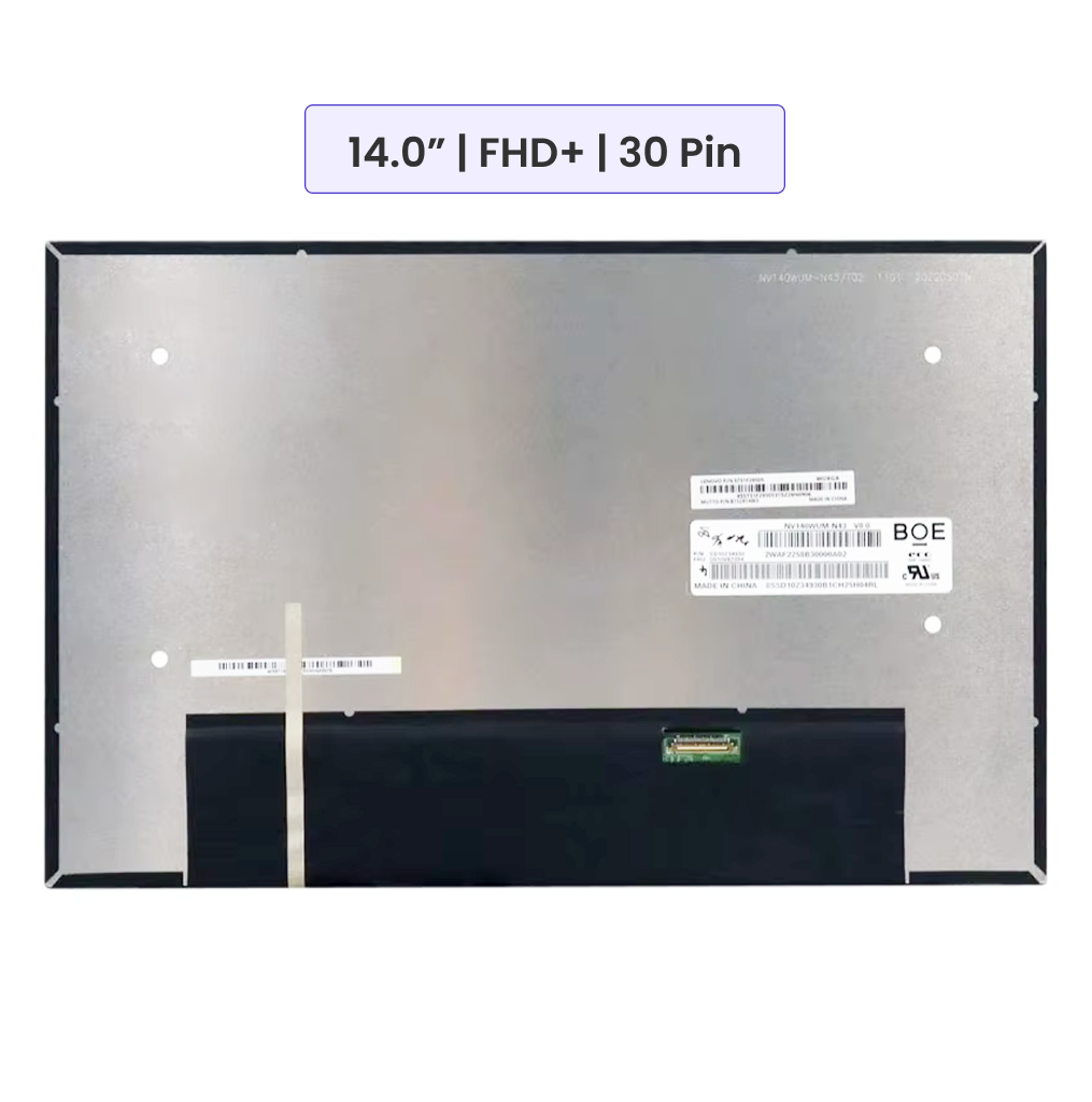 14.0-Inch - FHD+ (1920x1200) - 30 Pin
