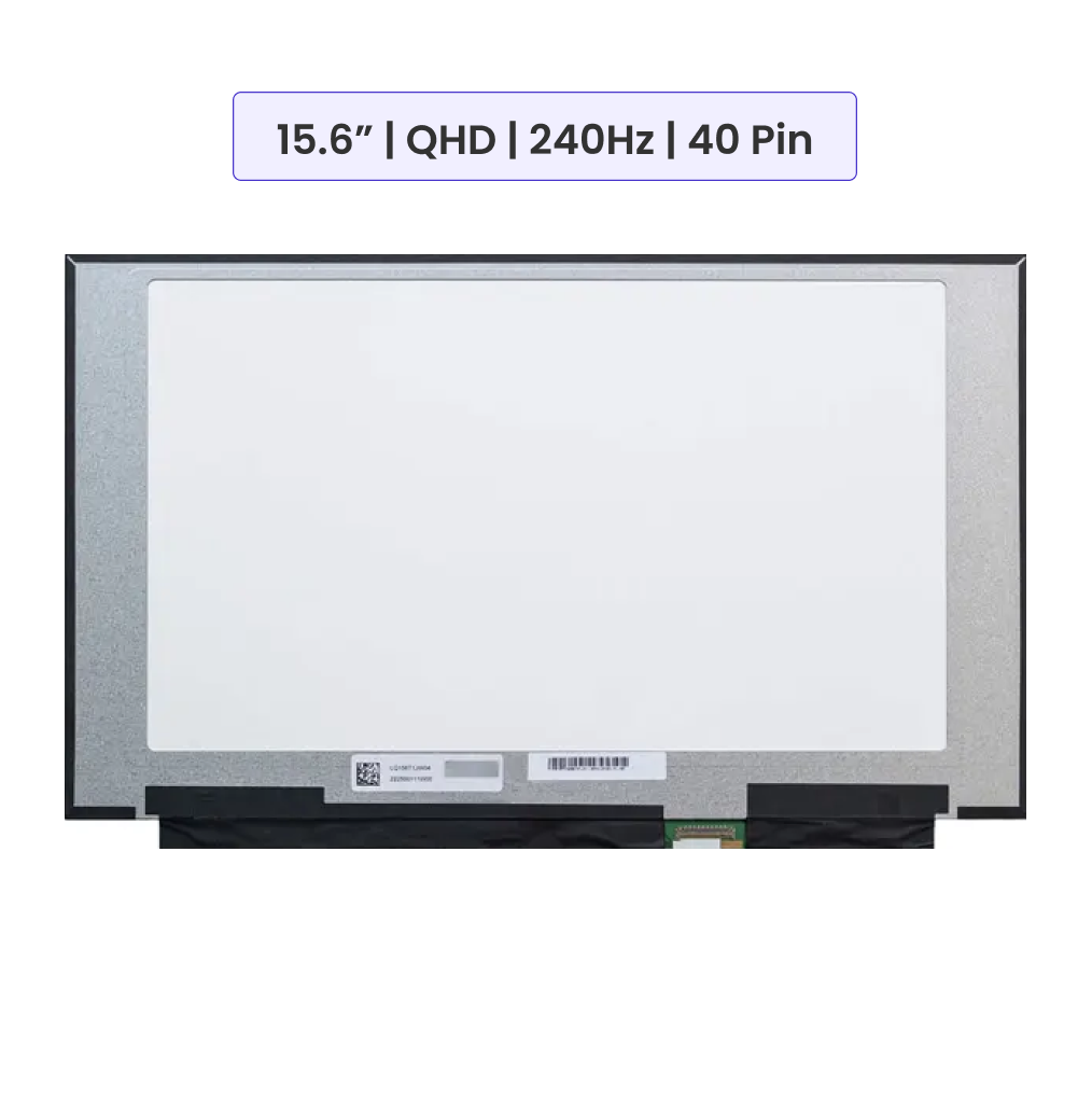 15.6-Inch - QHD (2560x1440) IPS - 240Hz - 40 Pin
