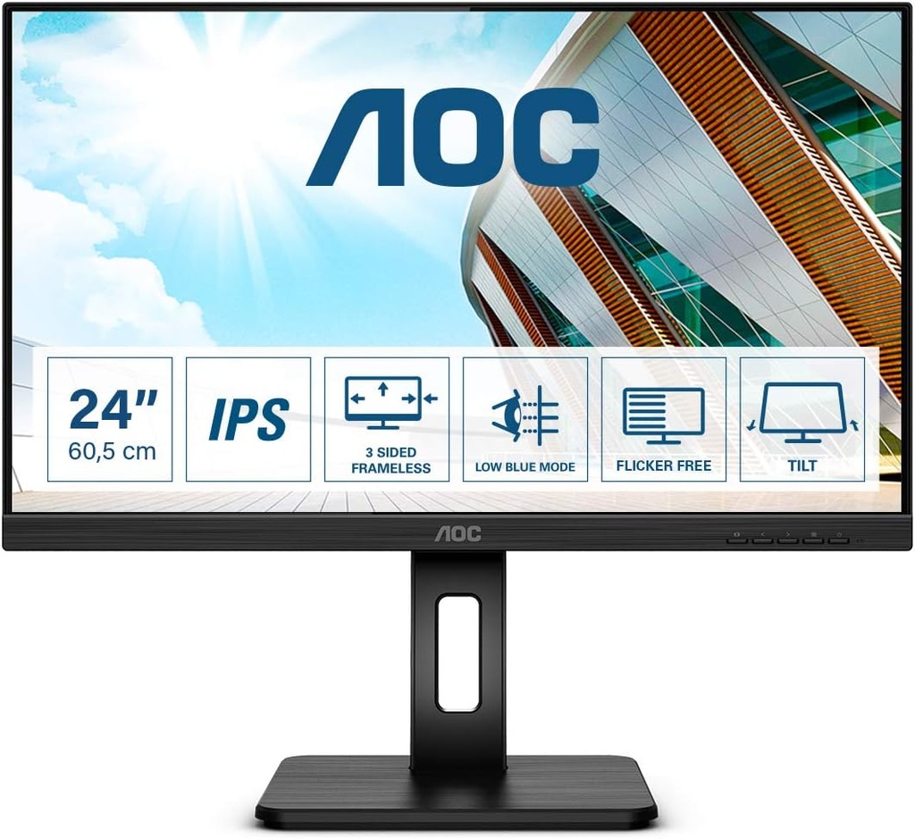 AOC Q24P2Q WLED 23.8-Inch Monitor 