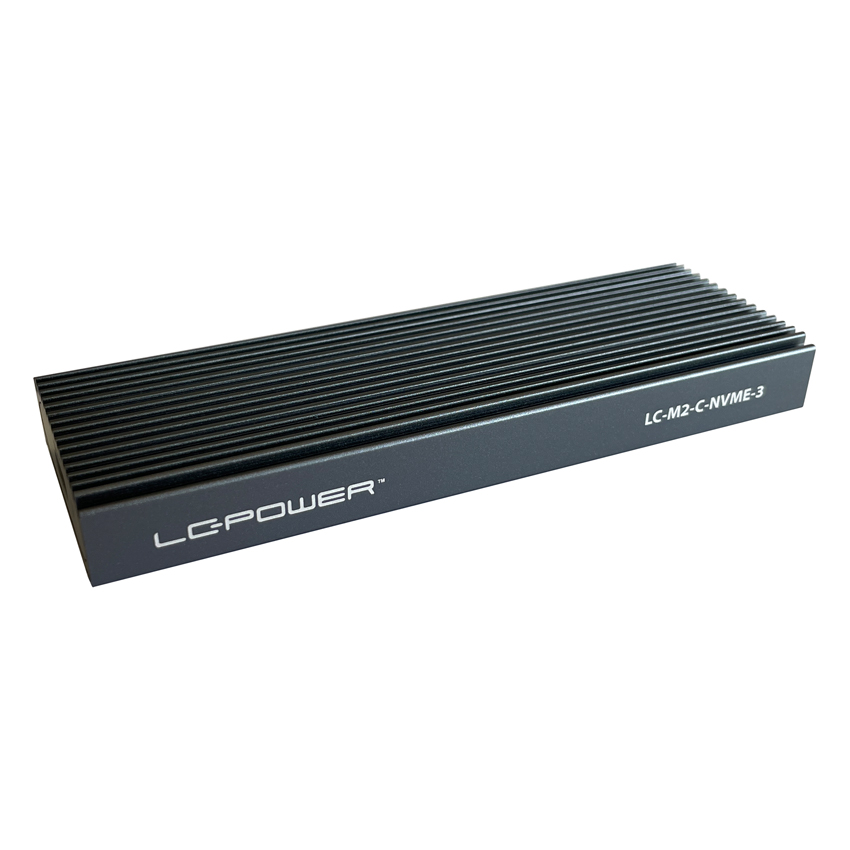 HDD ACC LC-Power SSD USB-C M.2 anthrazit - LC-M2-C-NVME-3