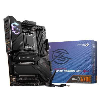 MSI Mainboard MPG X670E CARBON WiFi - ATX - Sockel AMD AM5 - AMD X670E - 7D70-001R