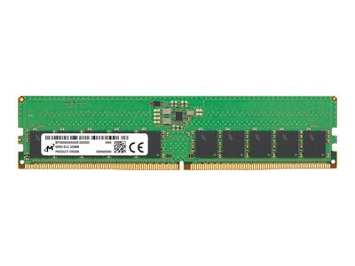 Micron - DDR5 - module - 16 GB - DIMM 288-pin - 4800 MHz / PC5-38400 - unbuffered - MTC10C1084S1EC48BA1T