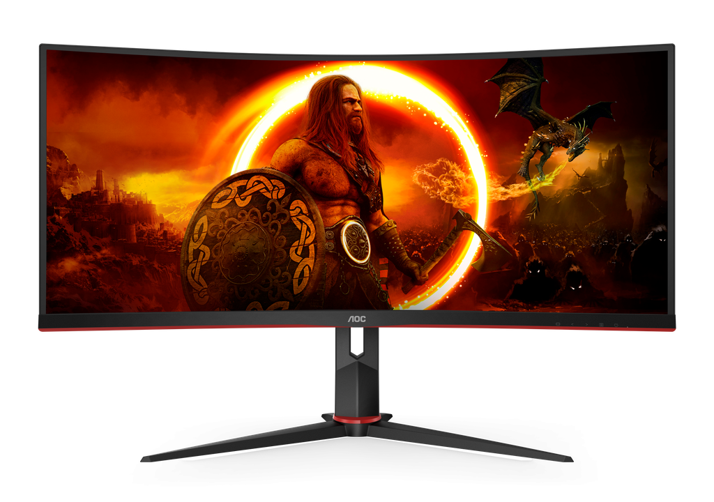 AOC CU34G2XP/BK 180Hz VA LED 34-inch WQHD Gaming Monitor