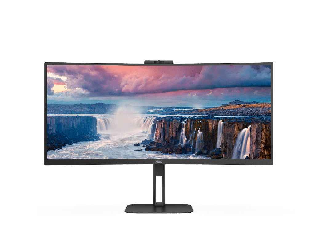 AOC CU34V5CW/BK VA LED 34-inch WQHD Monitor