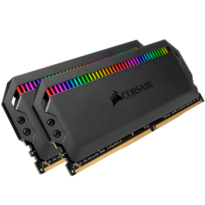 CORSAIR RAM Dominator Platinum RGB - 32 GB (2 x 16 GB Kit) - DDR4 3200 DIMM CL16 - CMT32GX4M2C3200C16