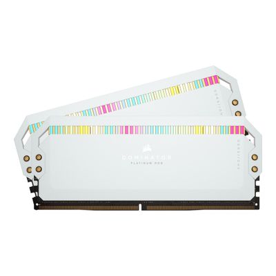 CORSAIR RAM Dominator Platinum RGB - 64 GB (2 x 32 GB Kit) - DDR5 5200 DIMM CL40 - CMT64GX5M2B5200C40W