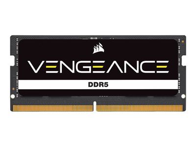 CORSAIR RAM Vengeance - 32 GB (2 x 16 GB Kit) - DDR5 4800 SO-DIMM CL40 - CMSX32GX5M2A4800C40