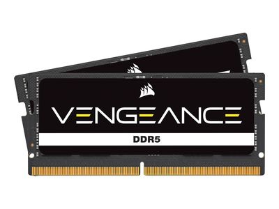 CORSAIR RAM Vengeance - 64 GB (2 x 32 GB Kit) - DDR5 4800 SO-DIMM CL40 - CMSX64GX5M2A4800C40