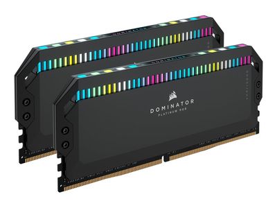 CORSAIR RAM Dominator Platinum RGB - 64 GB (2 x 32 GB Kit) - DDR5 5600 DIMM CL40 - CMT64GX5M2B5600C40