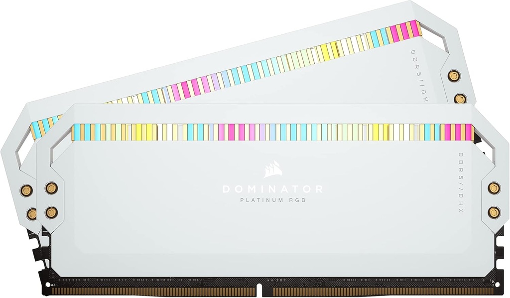 CORSAIR RAM Dominator Platinum RGB - 64 GB (2 x 32 GB Kit) - DDR5 5600 DIMM CL40 - CMT64GX5M2B5600C40W