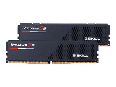 G.Skill RAM Ripjaws S5 - Low Profile - 64 GB (2 x 32 GB Kit) - DDR5 6000 DIMM CL30 - F5-6000J3040G32GX2-RS5K