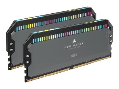 CORSAIR RAM Dominator Platinum RGB - 32 GB (2 x 16 GB Kit) - DDR5 5600 DIMM CL36 - CMT32GX5M2B5600Z36