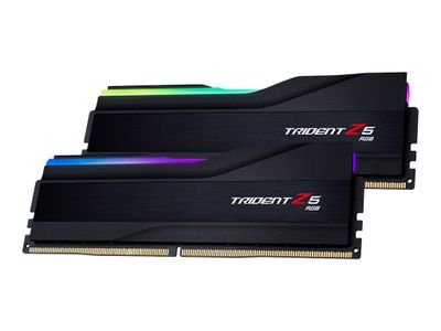 G.Skill RAM Trident Z5 RGB - 64 GB (2 x 32 GB Kit) - DDR5 6000 DIMM CL30 - F5-6000J3040G32GX2-TZ5RK