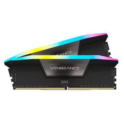 CORSAIR RAM Vengeance RGB - 32 GB (2 x 16 GB Kit) - DDR5 6600 DIMM CL38 - CMH32GX5M2B6600C38