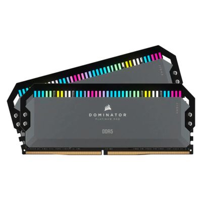 CORSAIR RAM Dominator Platinum RGB - 64 GB (2 x 32 GB Kit) - DDR5-6000 DIMM CL30 - CMT64GX5M2B6000Z30