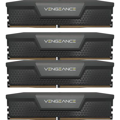 CORSAIR RAM Vengeance - 128 GB (4 x 32 GB Kit) - DDR5 5600 DIMM CL40 - CMK128GX5M4B5600C40