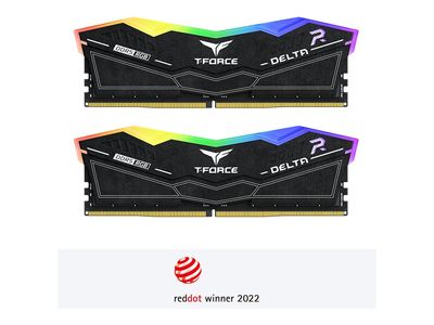 T-Force RAM DELTA RGB - 32 GB (2 x 16 GB Kit) - DDR5 6000 DIMM CL30 - FF3D532G6000HC30DC01