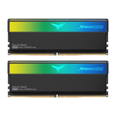T-Force Xtreem ARGB - DDR5 - kit - 32 GB: 2 x 16 GB - DIMM 288-pin - 3800 MHz / PC5-60800 - unbuffered - FF9D532G7600HC36FDC01