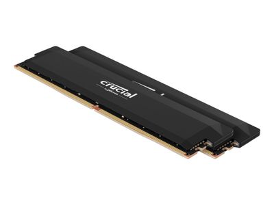 Crucial Pro - Overclocking Edition - DDR5 - kit - 32 GB: 2 x 16 GB - DIMM 288-pin / PC5-51200 - unbuffered - CP2K16G64C38U5B