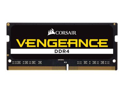 CORSAIR RAM Vengeance - 16 GB (2 x 8 GB Kit) - DDR4 2400 SO-DIMM CL16 - CMSX16GX4M2A2400C16