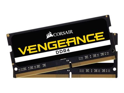 CORSAIR RAM Vengeance - 32 GB (2 x 16 GB Kit) - DDR4 2666 SO-DIMM CL18 - CMSX32GX4M2A2666C18