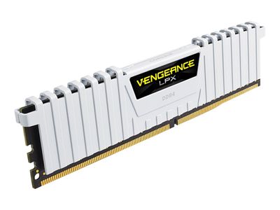 CORSAIR RAM Vengeance LPX - 16 GB (2 x 8 GB Kit) - DDR4 2666 DIMM CL16 - CMK16GX4M2A2666C16W