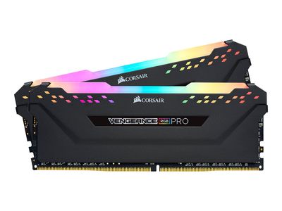 CORSAIR RAM Vengeance RGB PRO - 16 GB (2 x 8 GB Kit) - DDR4 3000 DIMM CL15 - CMW16GX4M2C3000C15