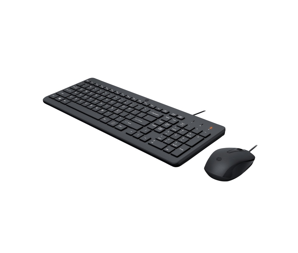 HP Keyboard and Mouse 150 240J7AA - Black