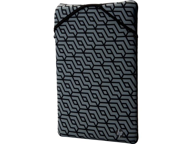 15.6" HP Carry Case Neoprene Reversible Sleeve 2F2L0AA - Black/Gray