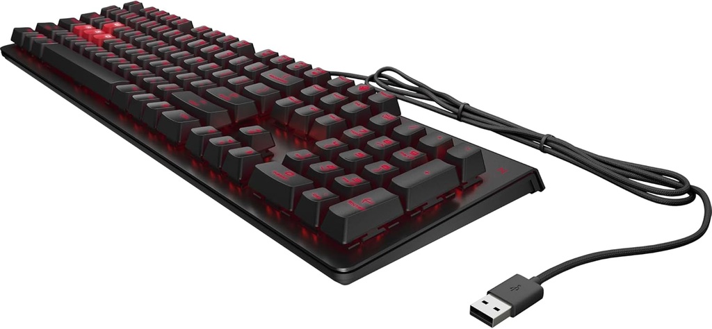 HP Keyboard Omen Gaming 6YW76AA - Red