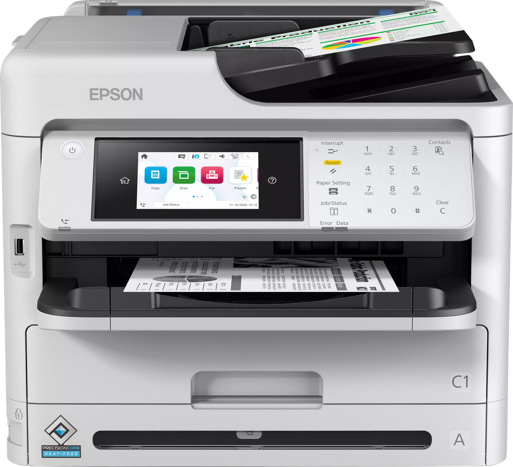 Epson WorkForce Pro All in One C11CK76401 Inkjet Multifunction Printer