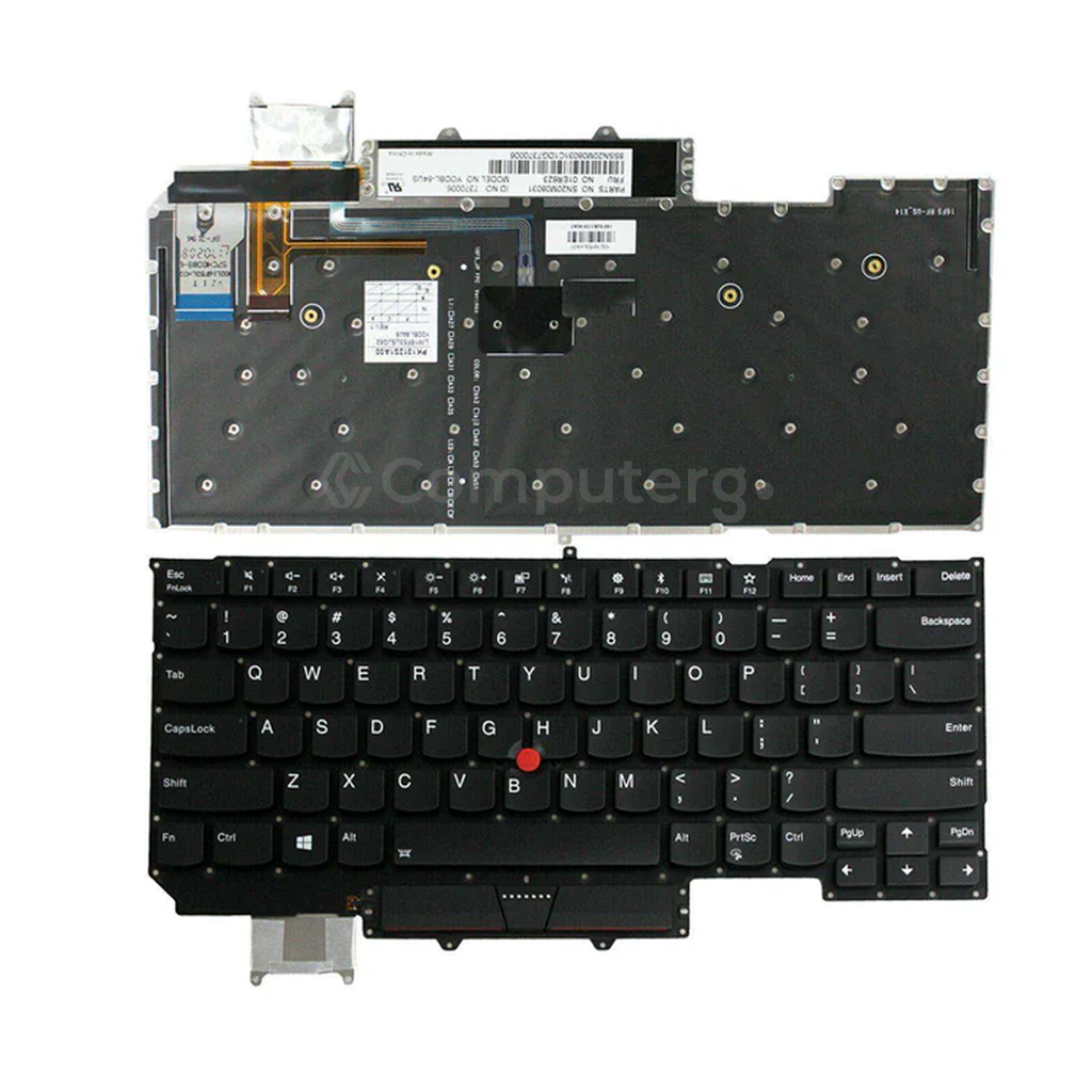 Lenovo ThinkPad X1 Carbon 6th Gen - Backlight - US Layout Keyboard