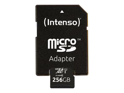 Intenso Premium - flash memory card - 256 GB - microSDXC