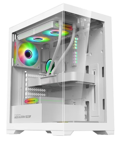 Armaggeddon Aquaron Pro ATX Gaming Case White