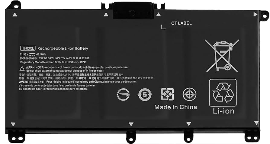 HP Pavilion 15-CC Series - TF03XL Battery