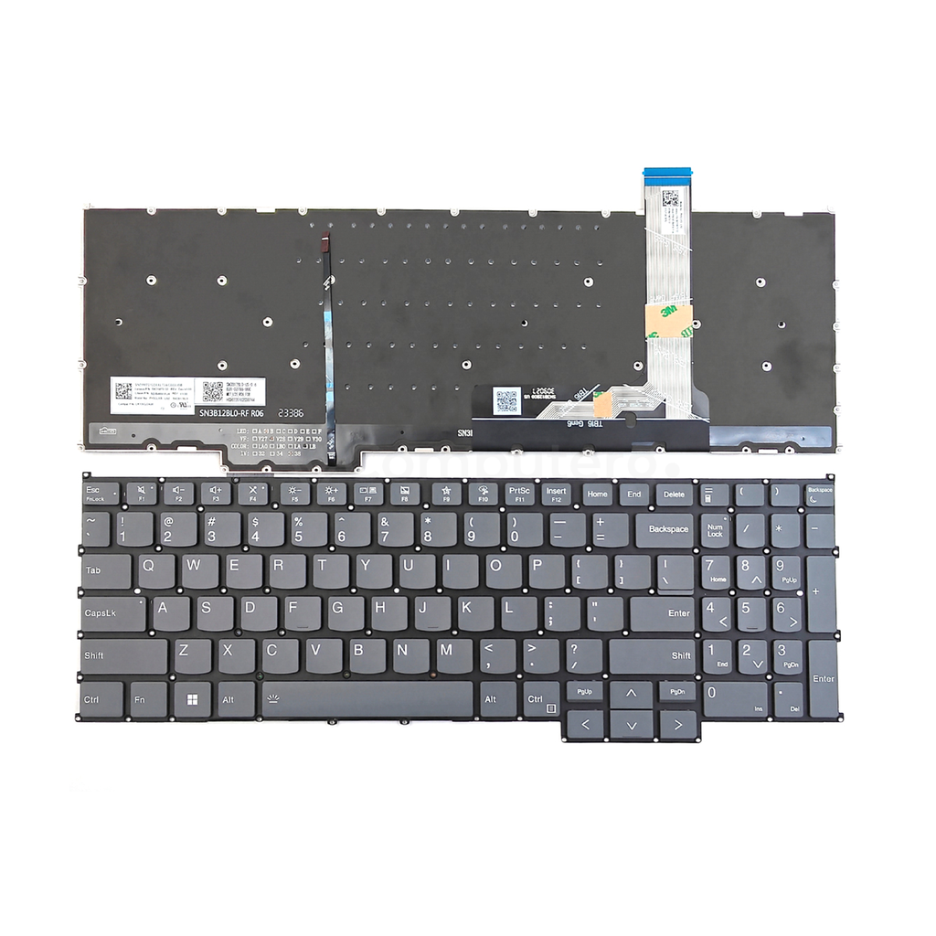 Lenovo ThinkBook 16 G6 ABP Series - Backlight - US Layout keyboard