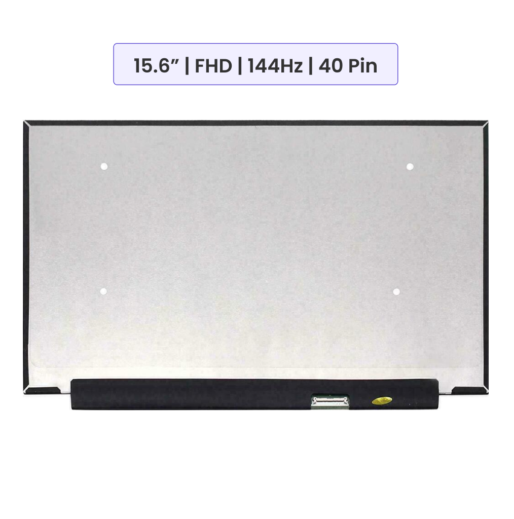 15.6-Inch - FHD (1920x1080) - 144Hz IPS - 40 Pin