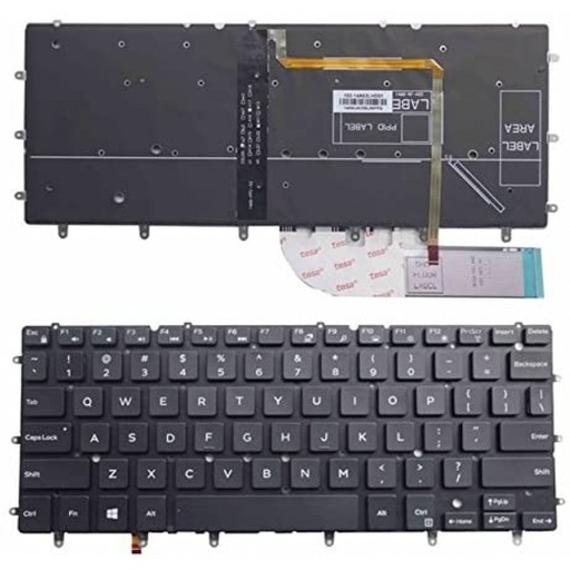 Dell XPS 13-9350 - Backlight - US Layout Keyboard