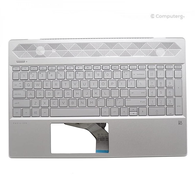 Original Palmrest For HP Pavilion 15-CW - Silver - Pre-Owned Grade A