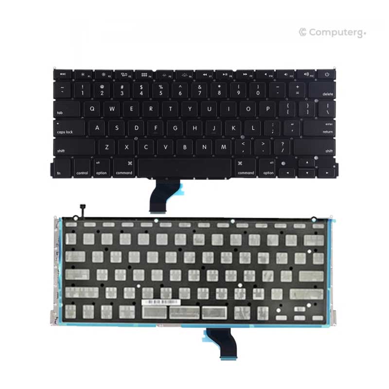 Keyboard for MacBook Pro A1502 2013 2014 2015 - UK Layout - Backlit 
