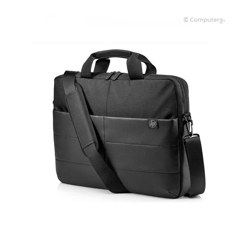 15.6" HP briefcase Topload - Water resistance - Black