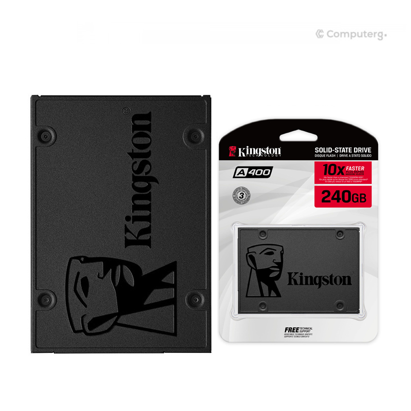 Kingston A400 240GB Solid State Drive - SA400S37/240G - 3 Years Warranty