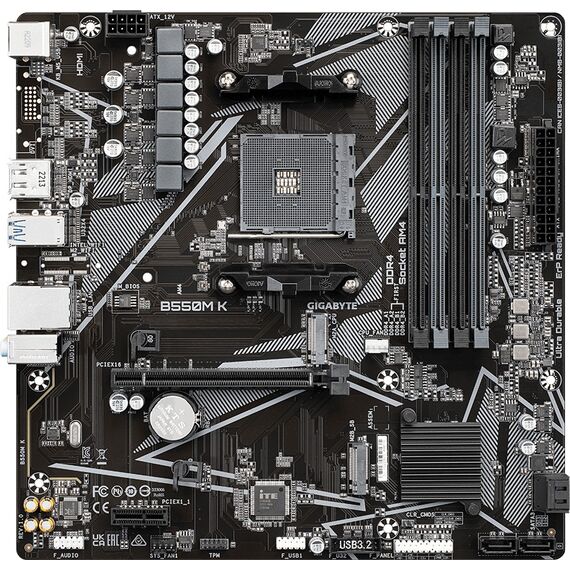 Gigabyte B550M K - Micro ATX Motherboard