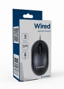 Gembird Mouse- Wired - 1-Year Warranty
