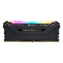 CORSAIR Vengeance RGB PRO - DDR4 - kit - 16 GB: 2 x 8 GB - DIMM 288-pin - 3600 MHz / PC4-28800 - unbuffered - CMW16GX4M2D3600C16