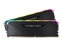 CORSAIR Vengeance RGB RS - DDR4 - kit - 32 GB: 2 x 16 GB - DIMM 288-pin - 3600 MHz / PC4-28800 - unbuffered - CMG32GX4M2D3600C18