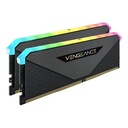 CORSAIR Vengeance RGB RT - DDR4 - kit - 32 GB: 2 x 16 GB - DIMM 288-pin - 3600 MHz / PC4-28800 - unbuffered - CMN32GX4M2Z3600C16